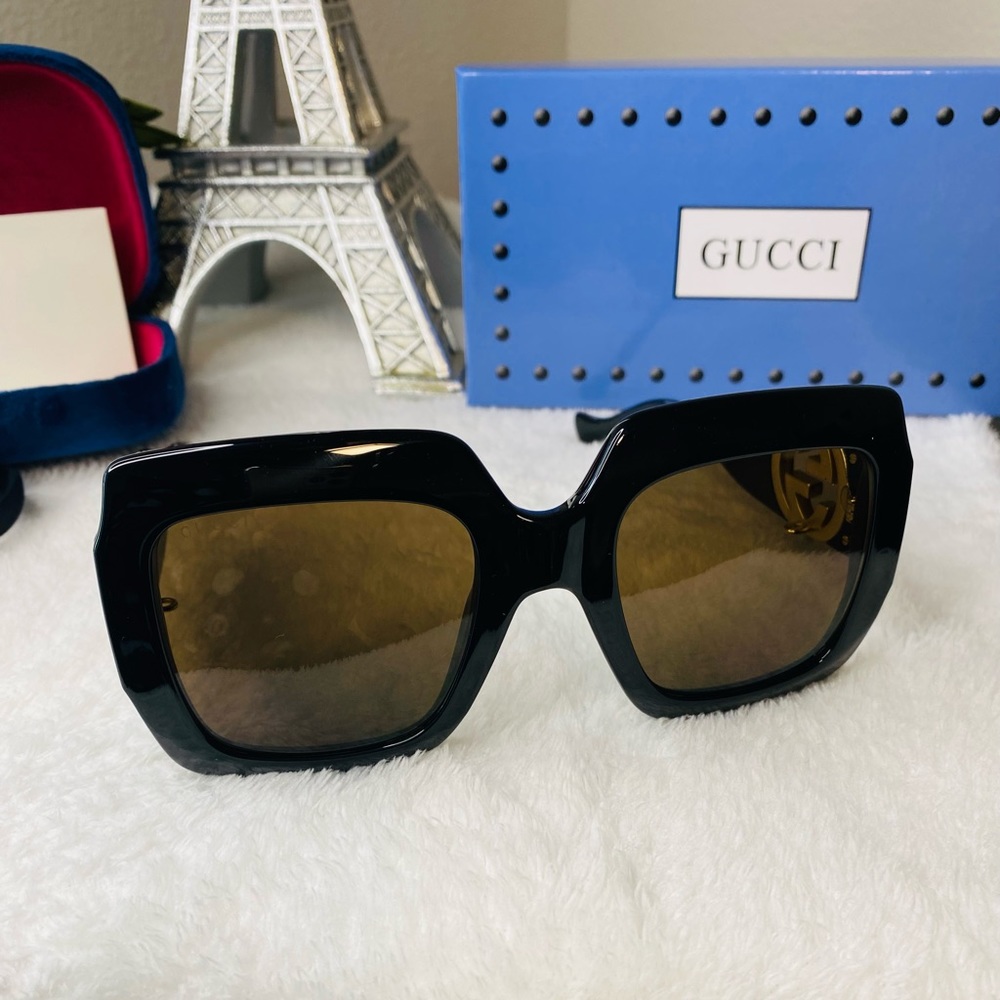 Authentic Gucci Rectangle Sunglasses - image 2